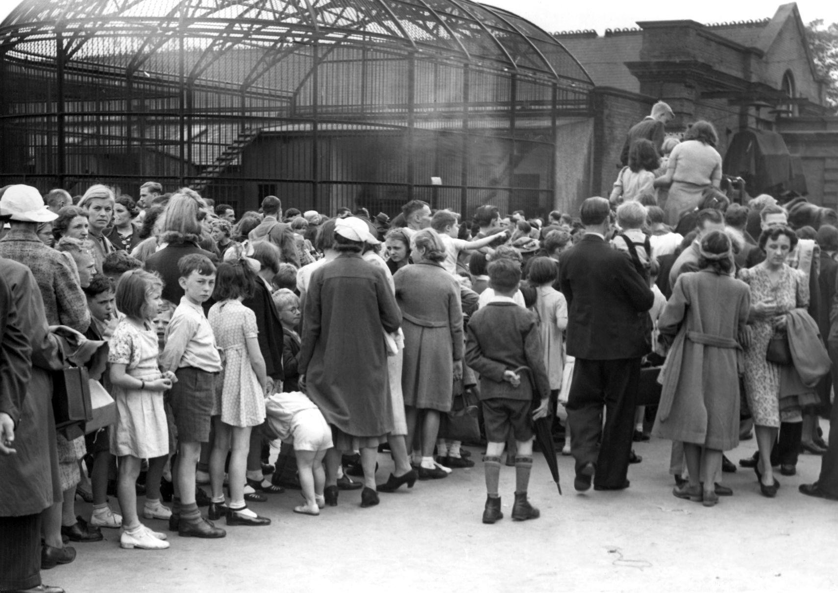 1941: London Zoo Crowd